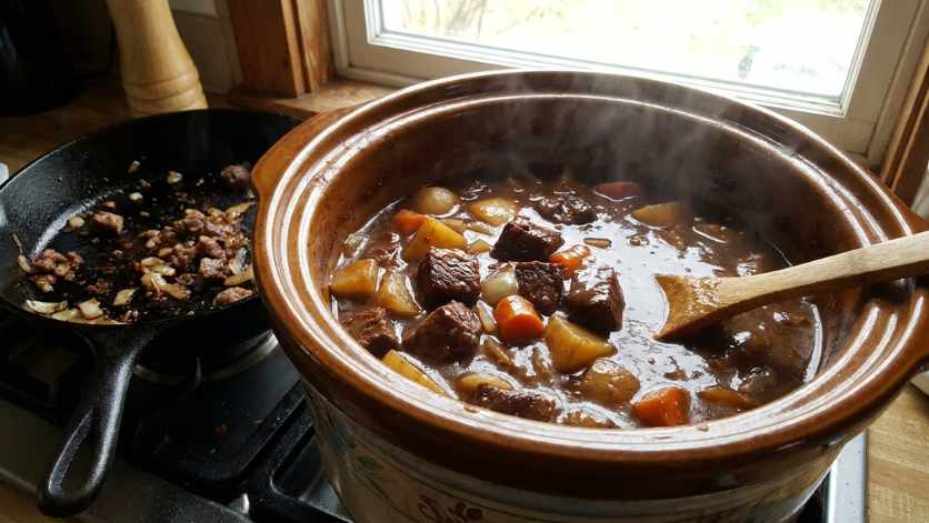 crockpot beef stew with gravy
