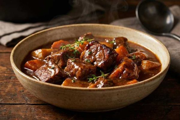 crockpot beef stew with gravy